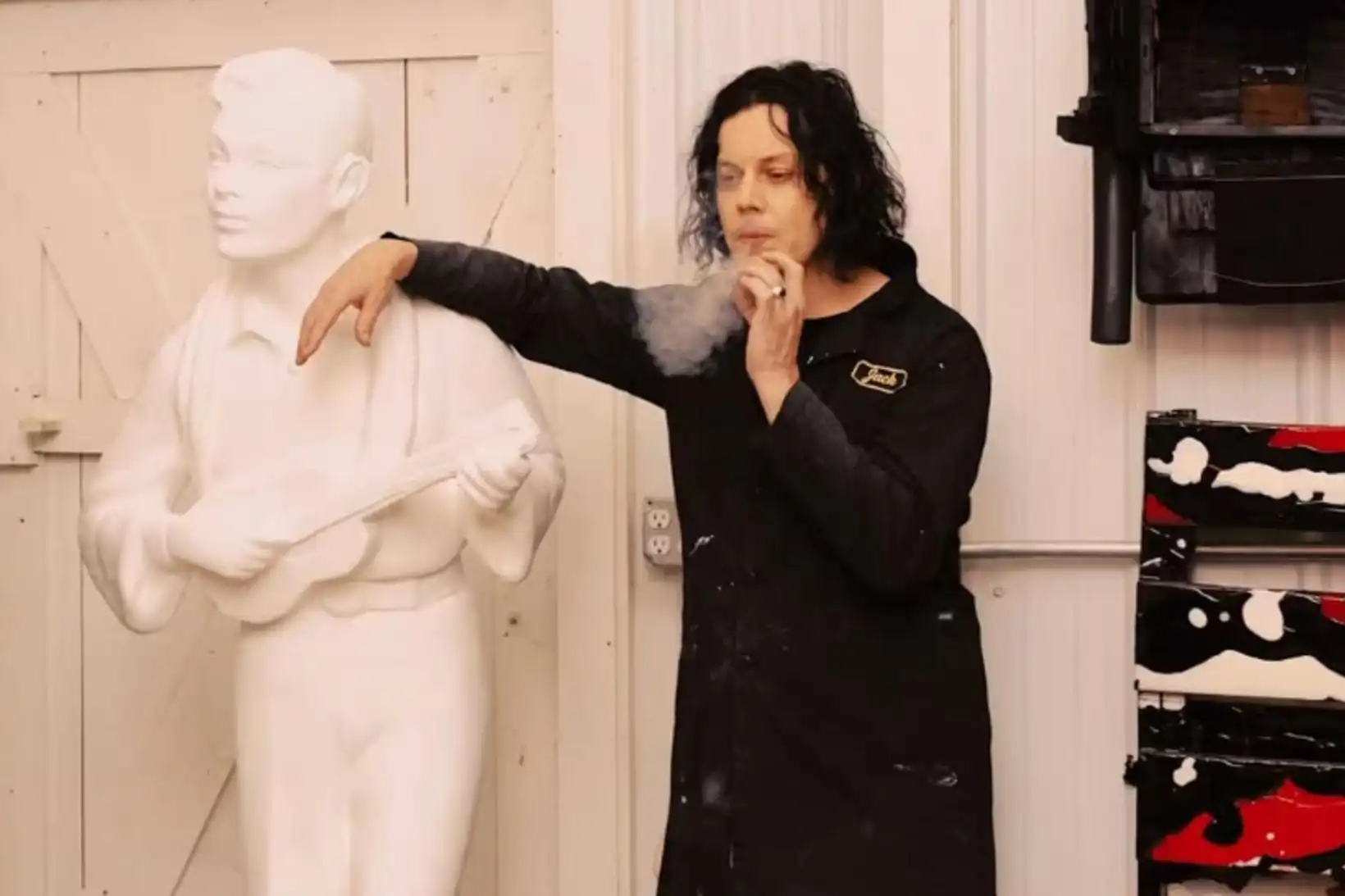 Jack White gerist myndlistarmaður - MBL.IS