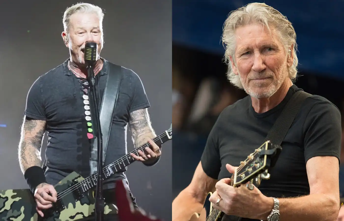 James Hetfield lét umdeild ummæli um pólitík falla og fékk það óþvegið frá Roger Waters – „Algjört fífl“