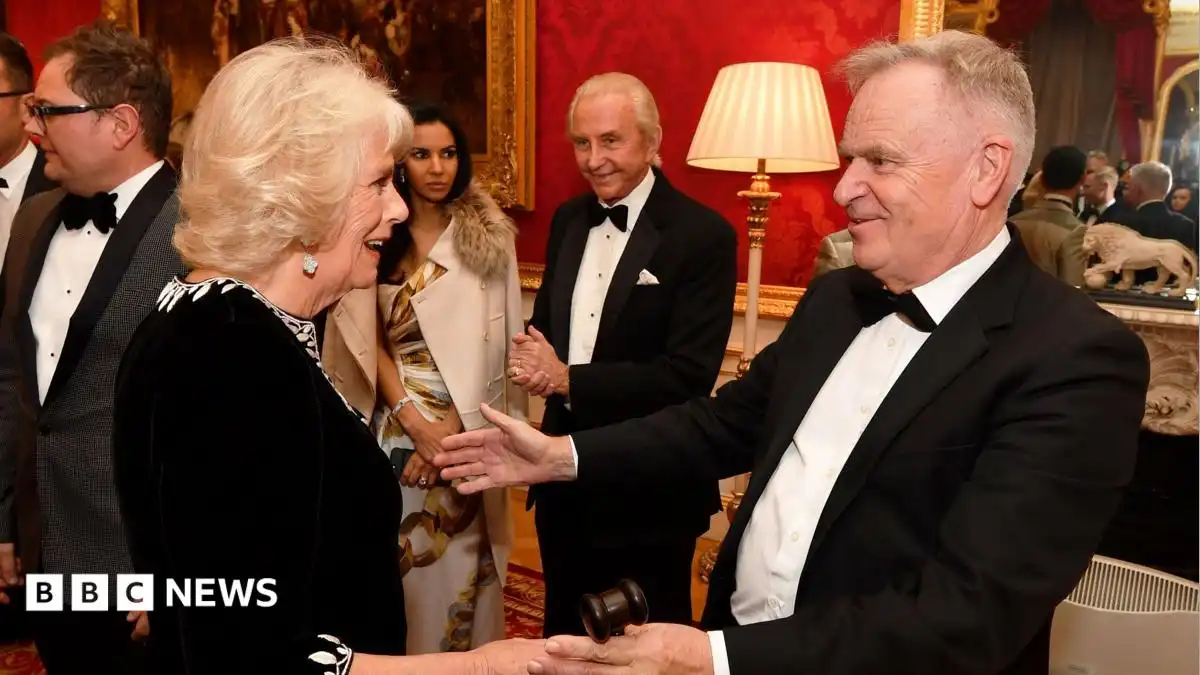 Jeffrey Archer: Queen Camilla pays tribute to 'irrepressible' author and former politician
