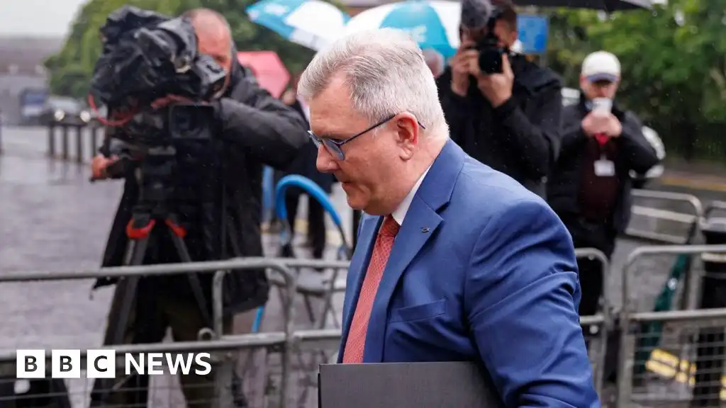 Jeffrey Donaldson: Former DUP leader takes the stand in sex abuse trial