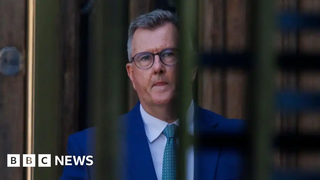 Jeffrey Donaldson's first night in prison as downfall shakes NI politics