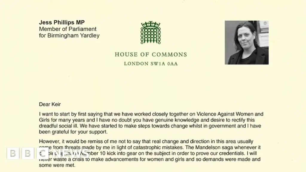 Jess Phillips: Safeguarding minister's resignation letter in full