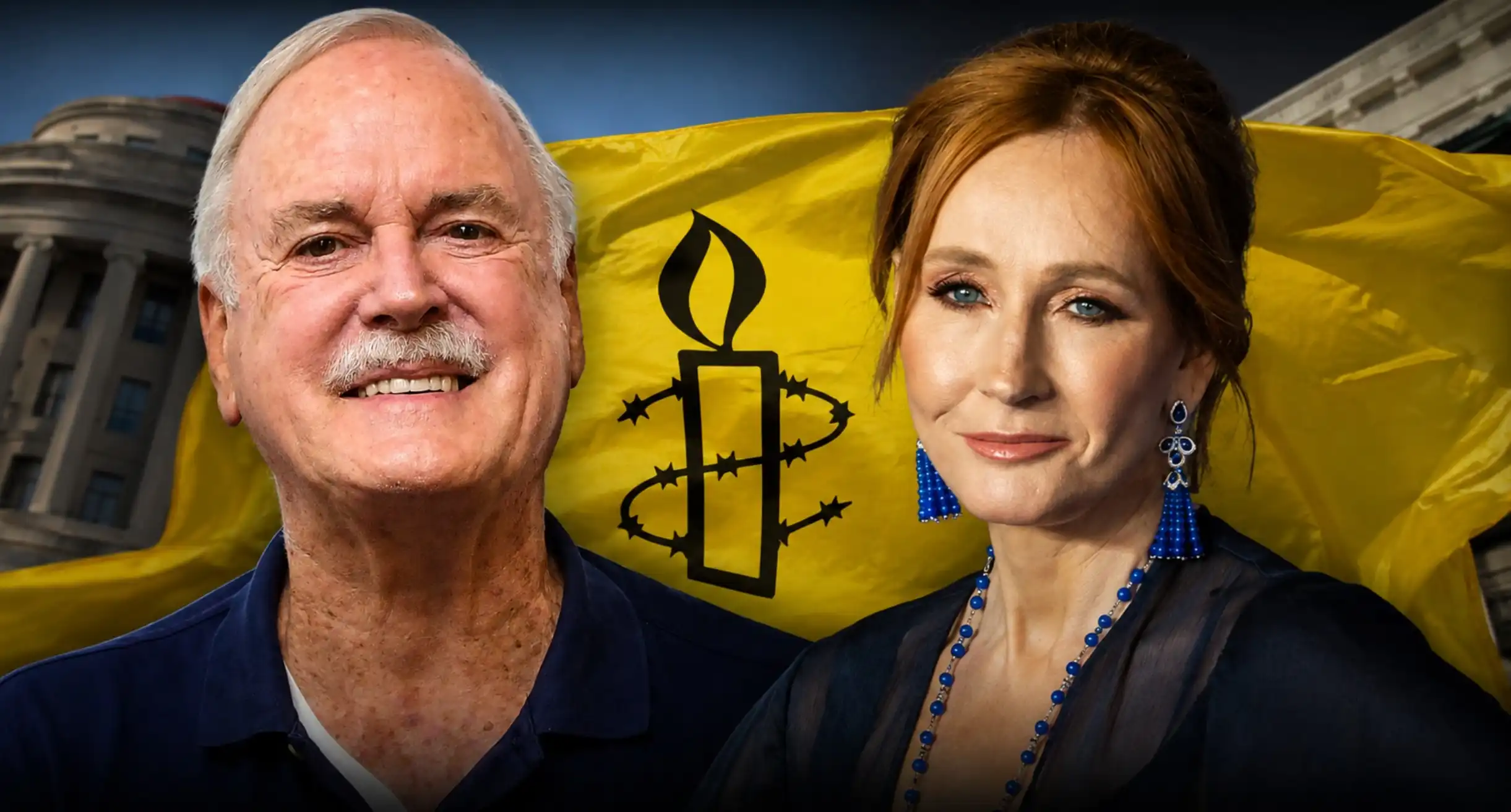 John Cleese snýr baki við Amnesty eftir áratuga samvinnu – Samtökin neydd til að taka niður umdeilda skýrslu eftir harða gagnrýni J.K. Rowling