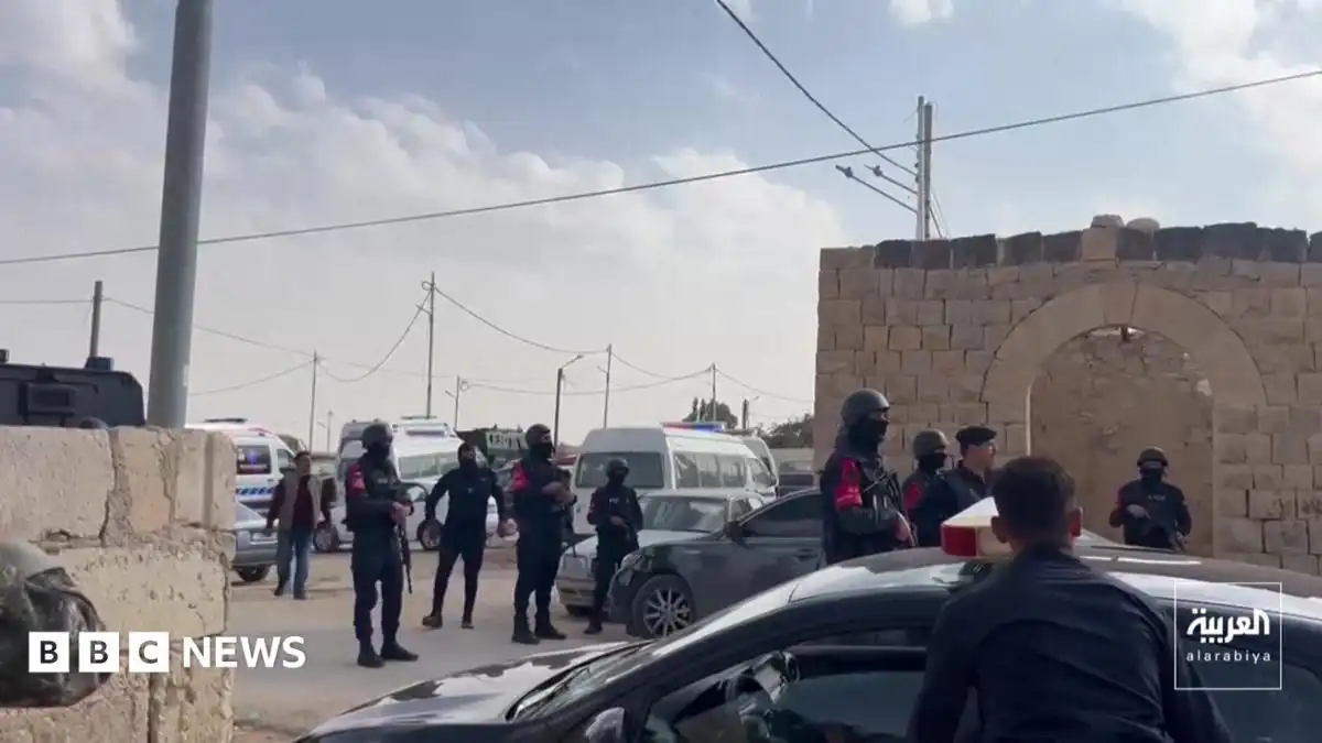 Jordan church shooting leaves seven dead, officials say