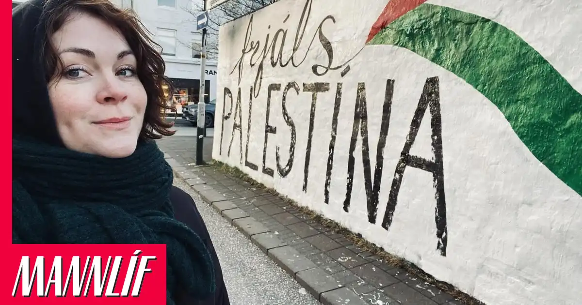 Julia óskar eftir hjálp við að laga listaverkið eftir spellvirkið