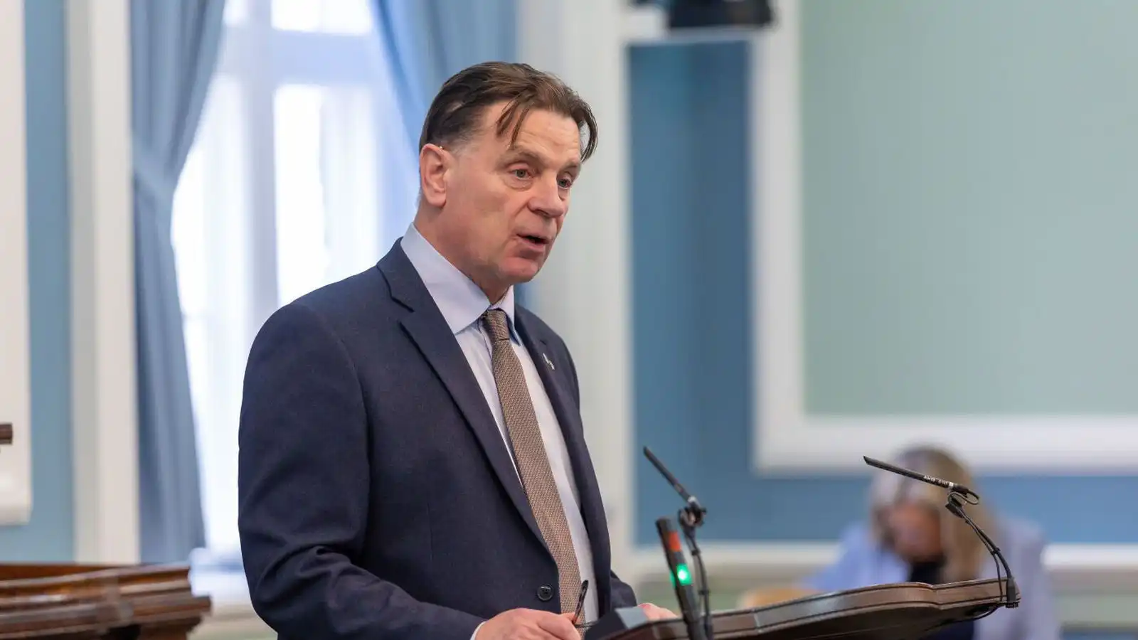 Kallaði eftir af­sögn Þor­gerðar Katrínar í ræðu­stól Al­þingis - Vísir