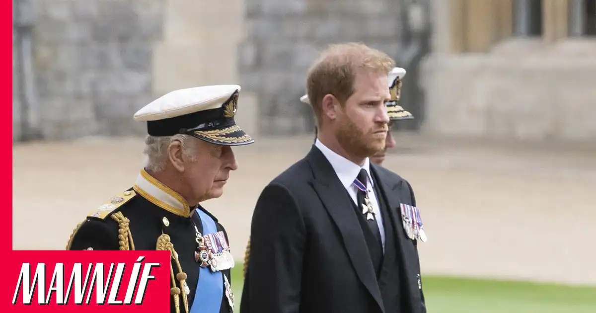 Karl konungur með skýr skilaboð til Harry