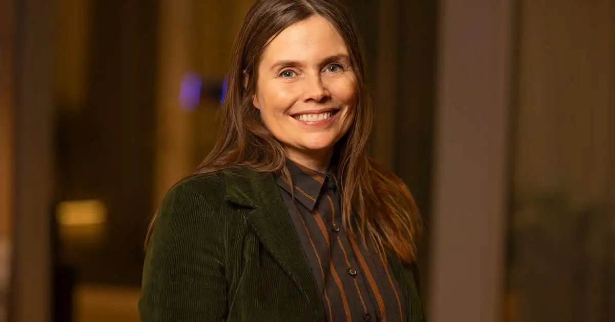 Katrín gefur upp afstöðu sína á fundi Áfram Ísland