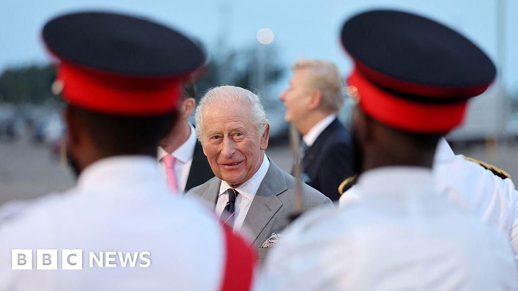King arrives in Bermuda after ending US state visit with trip to small town America