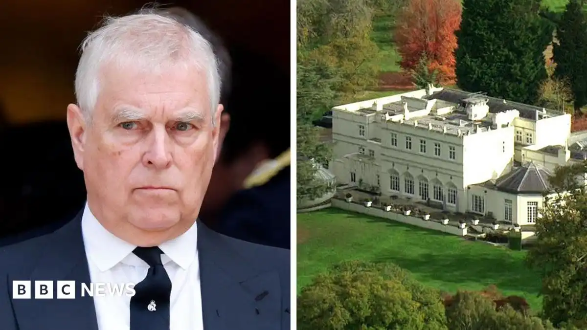 King pays Andrew's £1.5m repair bill on Royal Lodge
