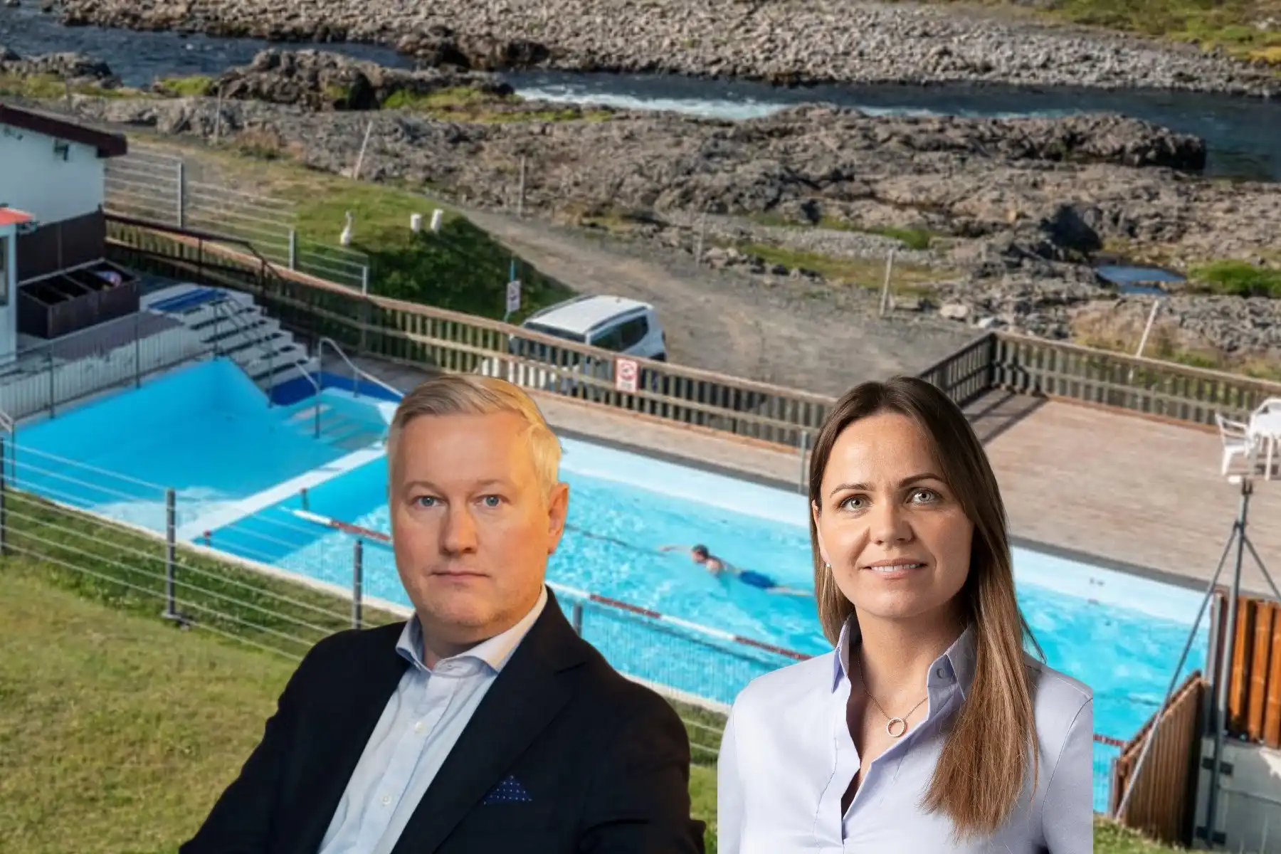 Kolbrún Bergþórsdóttir skrifar: Svamlað í lauginni