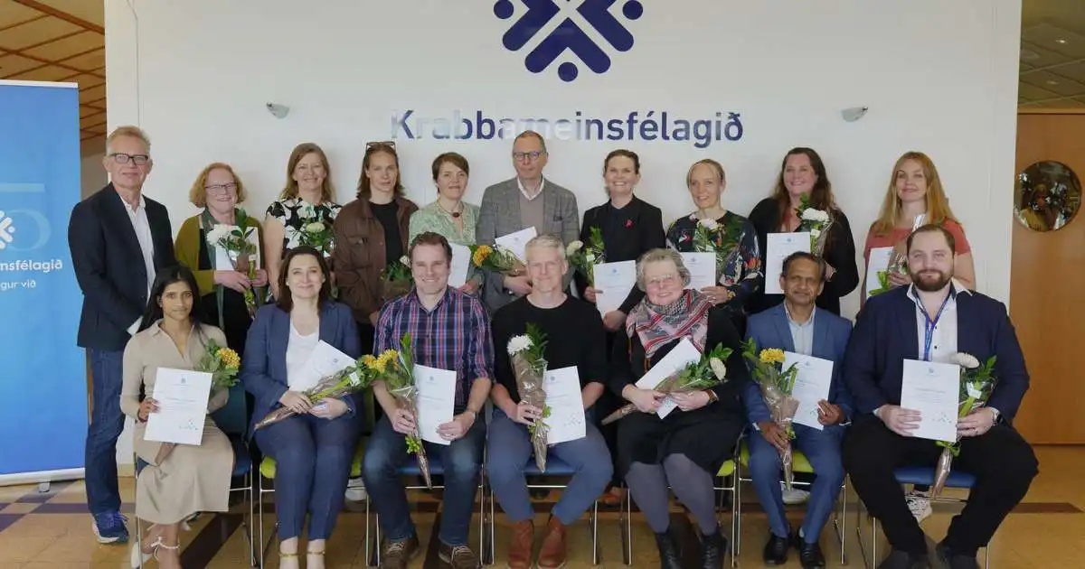 Krabbameinsfélagið veitti 118 milljón króna styrk til 13 rannsókna