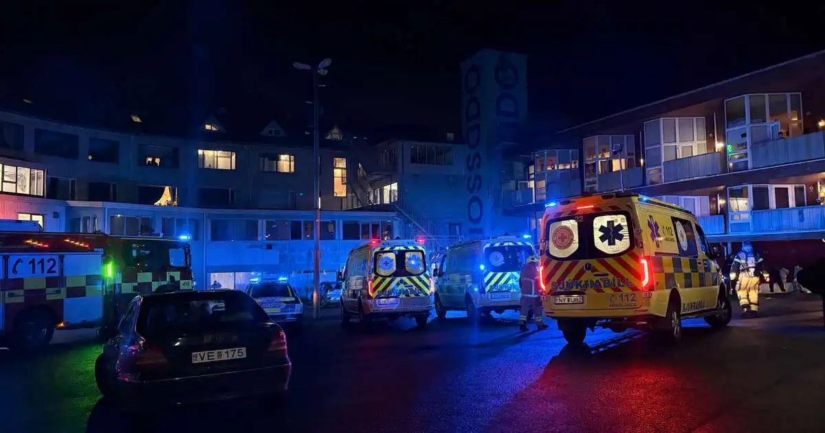 Kviknaði í rafmagnshlaupahjóli á Hringbraut