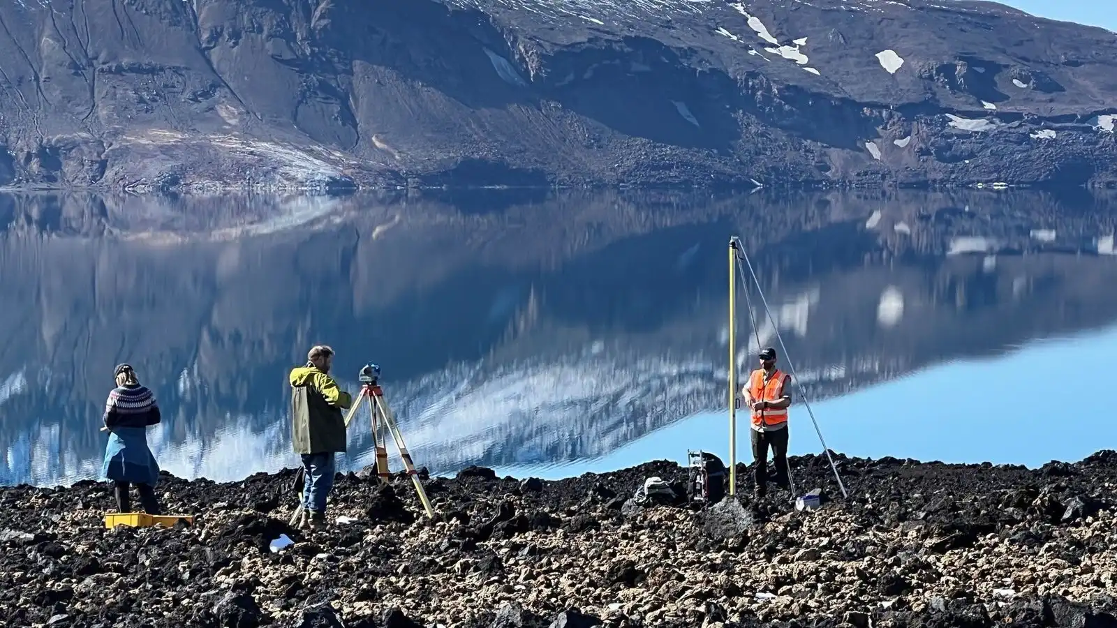 Land­risi í Öskju er lokið - Vísir