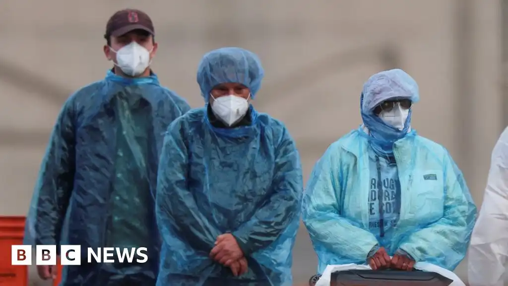 Last passengers leave virus-hit cruise ship as three more test positive