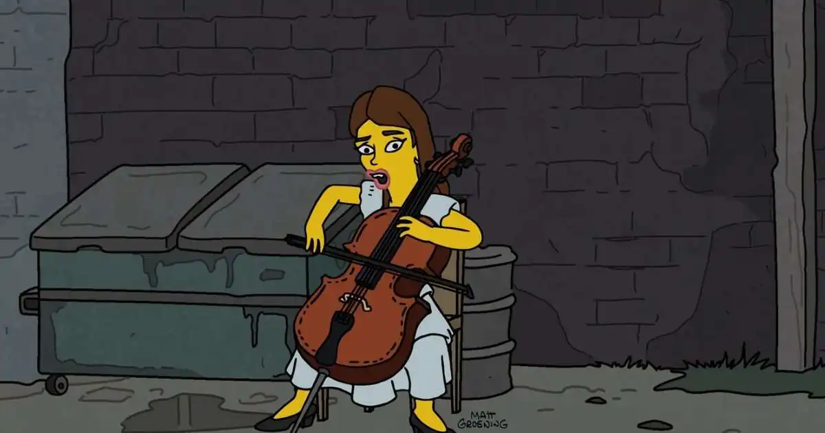 Laufey tók lagið með Hómer Simpson