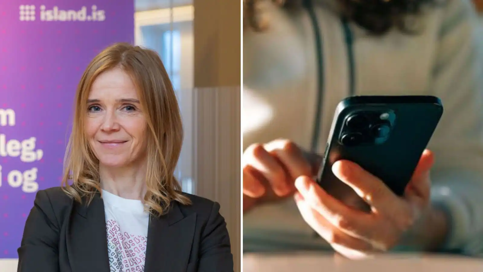 „Leiðin­legt þegar svona kemur upp og Ísland.is verður fyrir höggi“ - Vísir