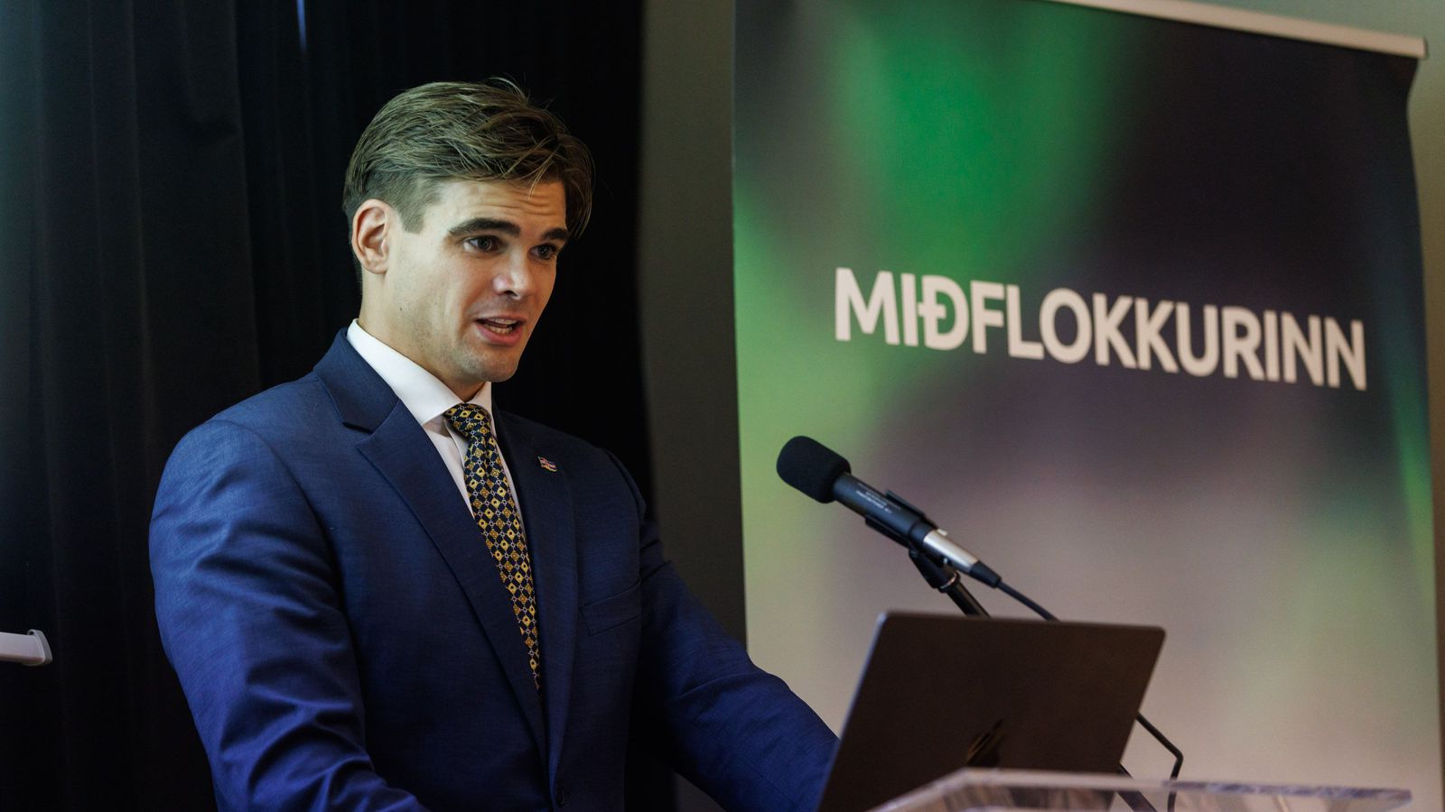 Leiðir á­fram unga miðflokksmenn - Vísir