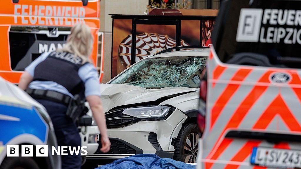 Leipzig: Two killed and many injured after car driven into crowd
