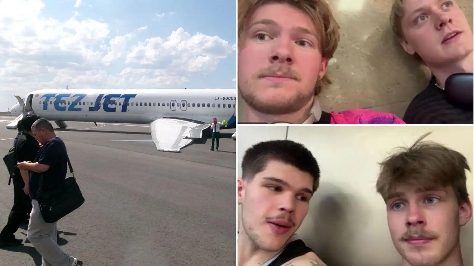 Lentu í slysi á flug­braut í Kirgistan: „Börn farin að gráta og full­orðnir farnir að öskra“ - Vísir
