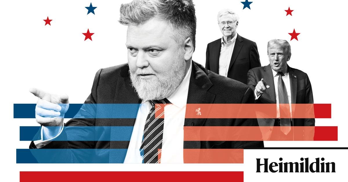 Leynifundur Sigmundar Davíðs með Repúblikönum