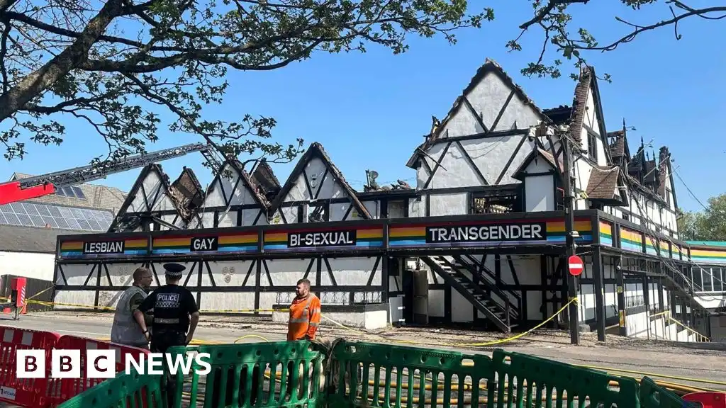 LGBT+ nightclub fire near Milton Keynes leads to arson arrest