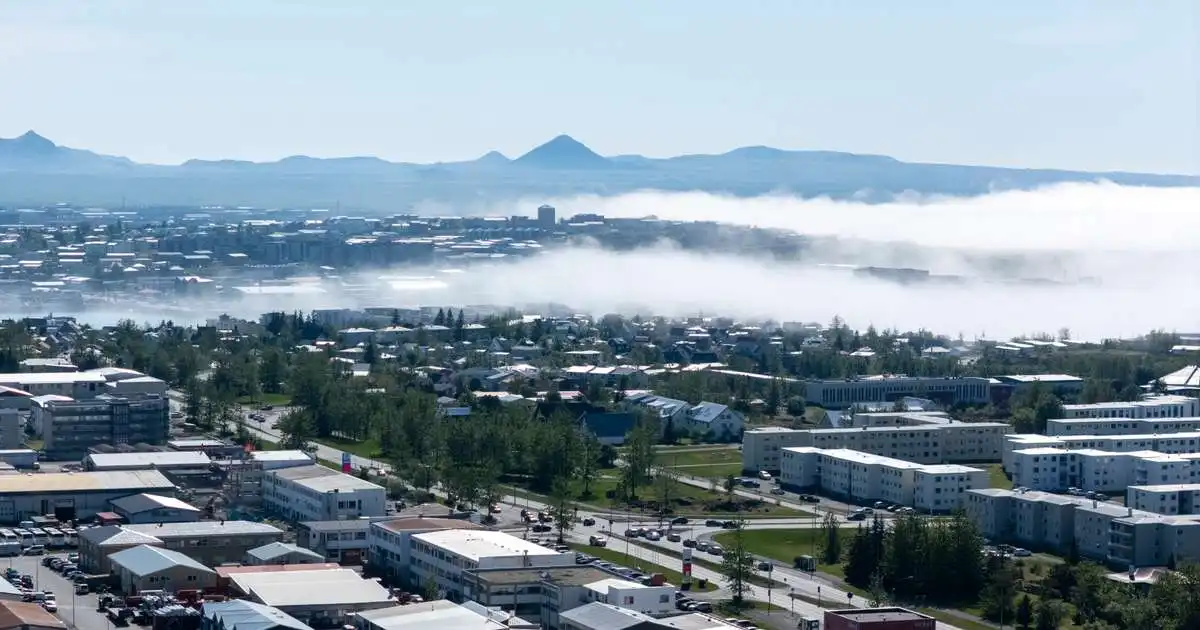 Líkur á þoku við ströndina