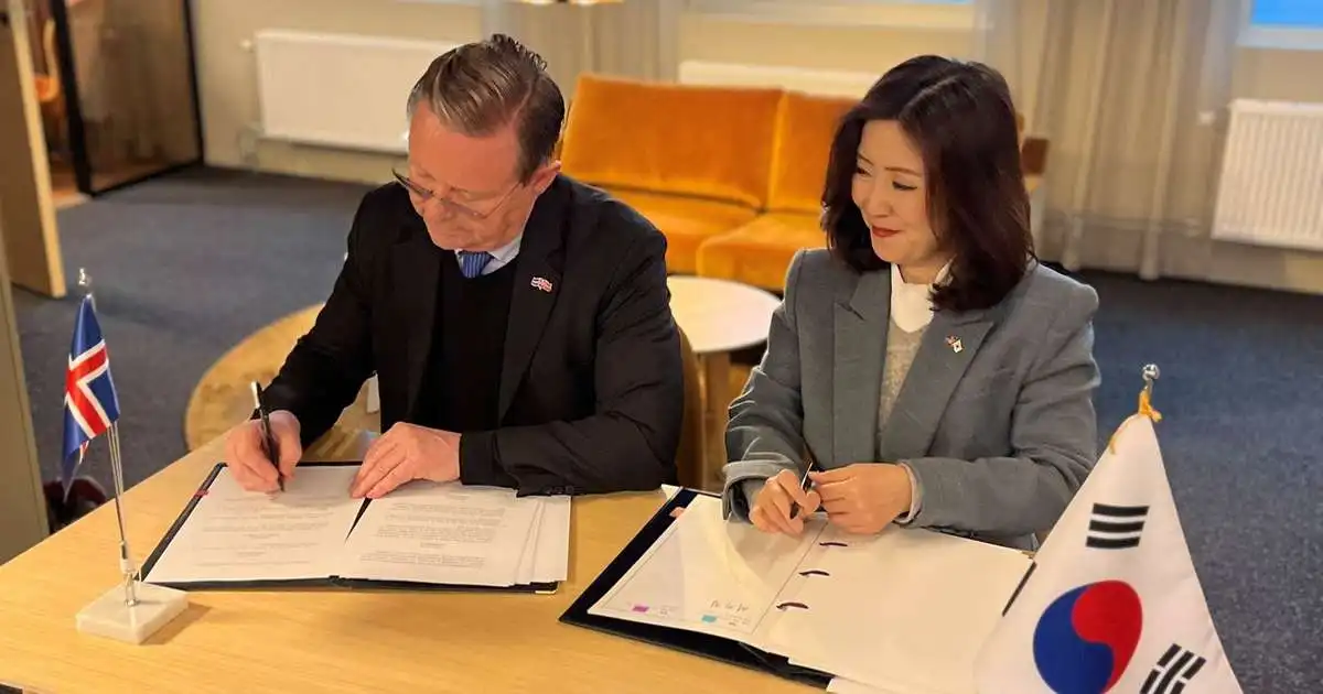 Loftferðasamningur Íslands og Suður-Kóreu tekur gildi