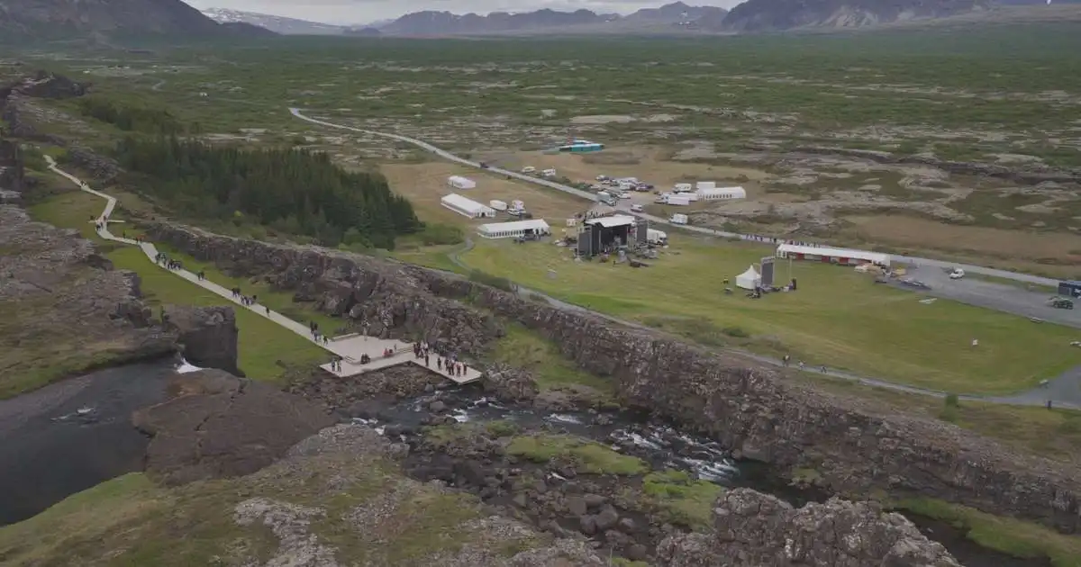 Lögreglan segir strangar öryggisreglur á Þingvöllum sjálfsagðar