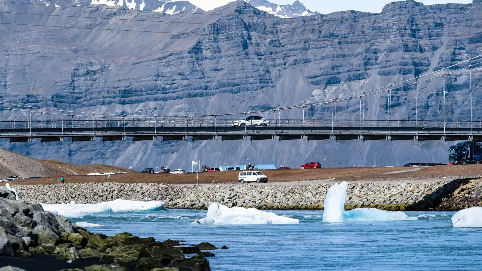 Loka hring­veginum við Jökuls­ár­lón - Vísir