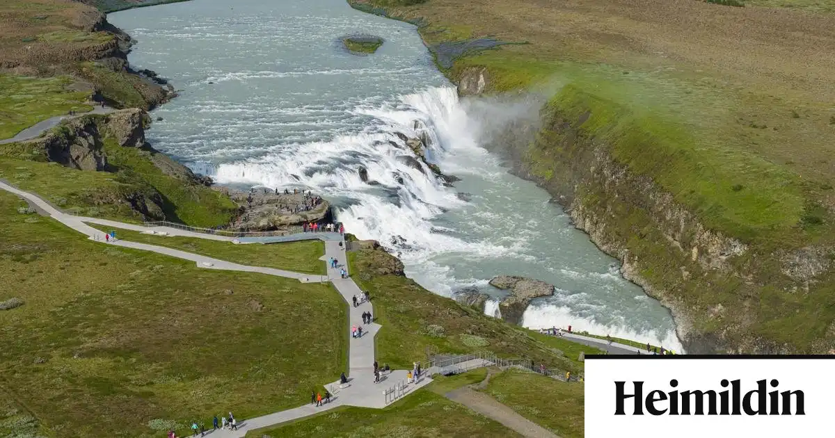Lukkaðist loks að virkja Gullfoss