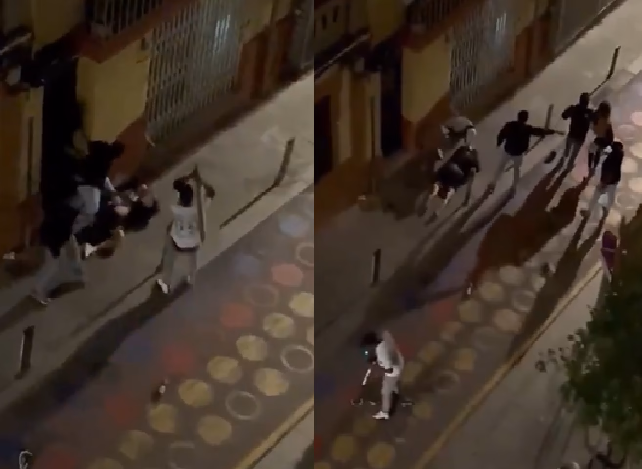 Maður stunginn 11 sinnum af hústökufólki í Barcelona – Óhugnanlegt myndband