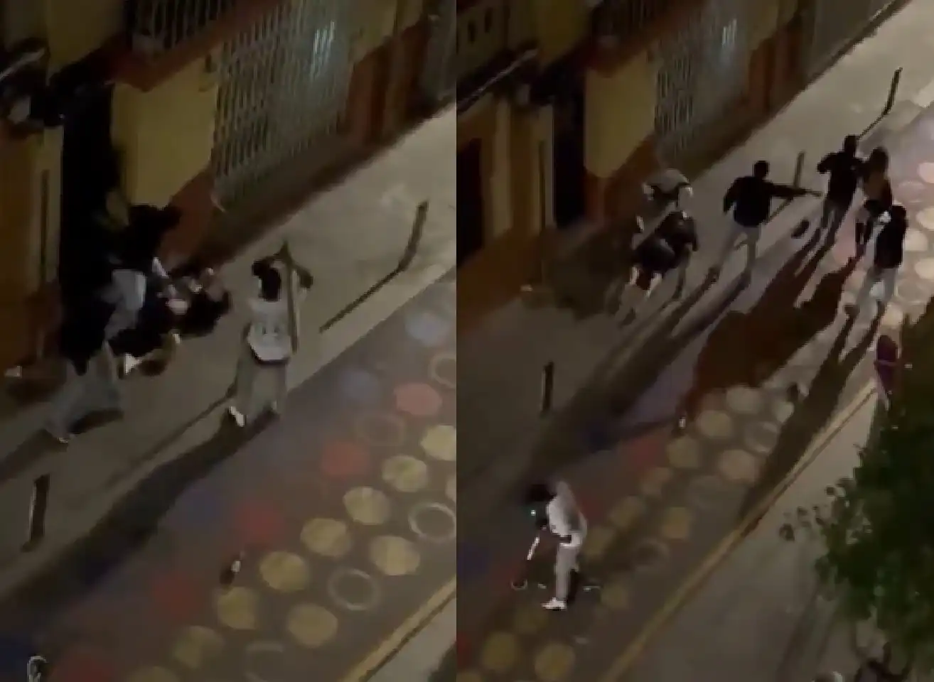 Maður stunginn 11 sinnum af hústökufólki í Barcelona – Óhugnanlegt myndband