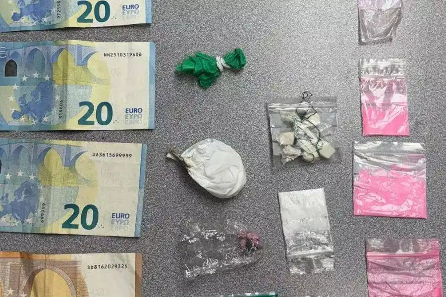 Man arrested with five types of drugs in Las Verónicas