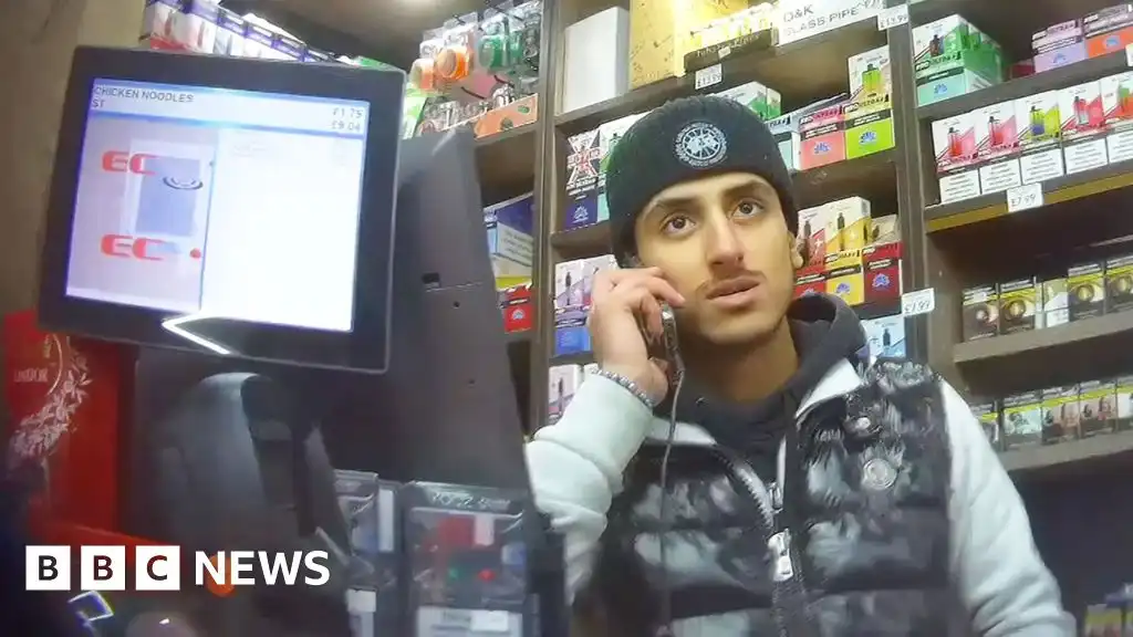 Man selling drugs at High Street mini-mart confronted by BBC