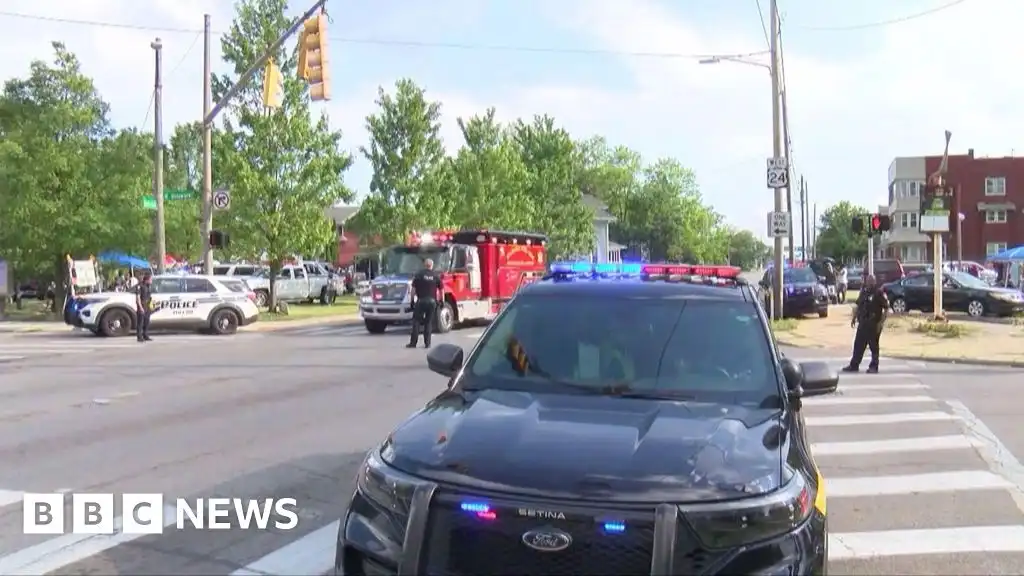 Manhunt for suspects after 12 people shot near festival in Ohio