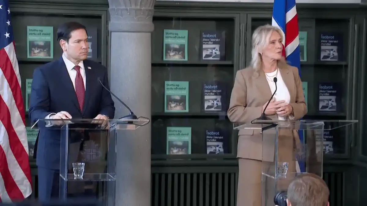 Marco Rubio á Íslandi