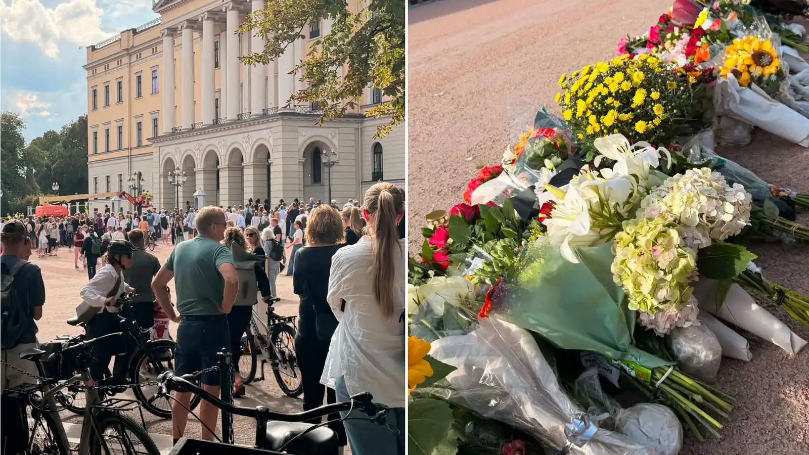 Marg­menni fyrir utan höllina og blóm­vendir upp­seldir - Vísir