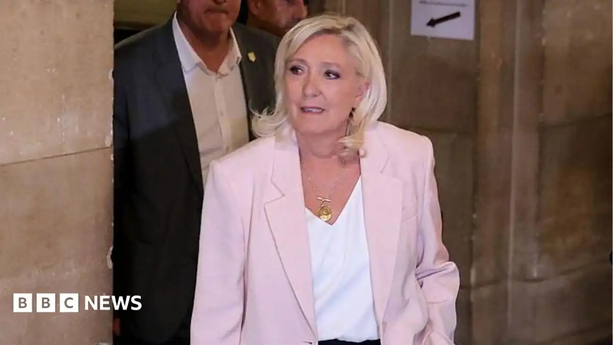 Marine Le Pen found guilty, but court clears way for presidential run if she wears tag