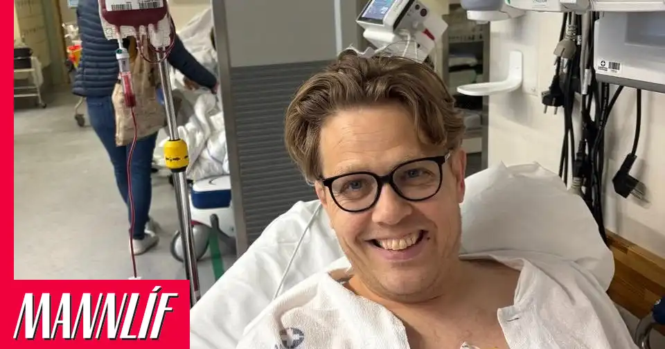 Matthías Már ætlar að sigrast á krabbameininu