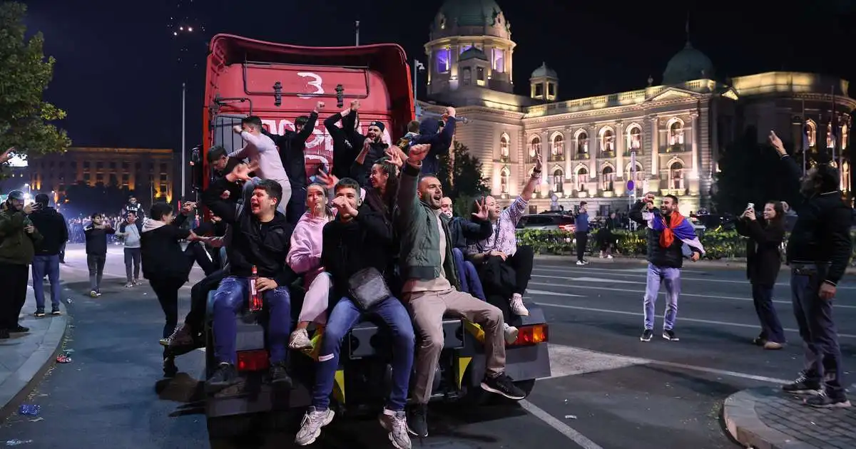 Meirihluti kjósenda valdi „Serbíu frekar en mafíu“