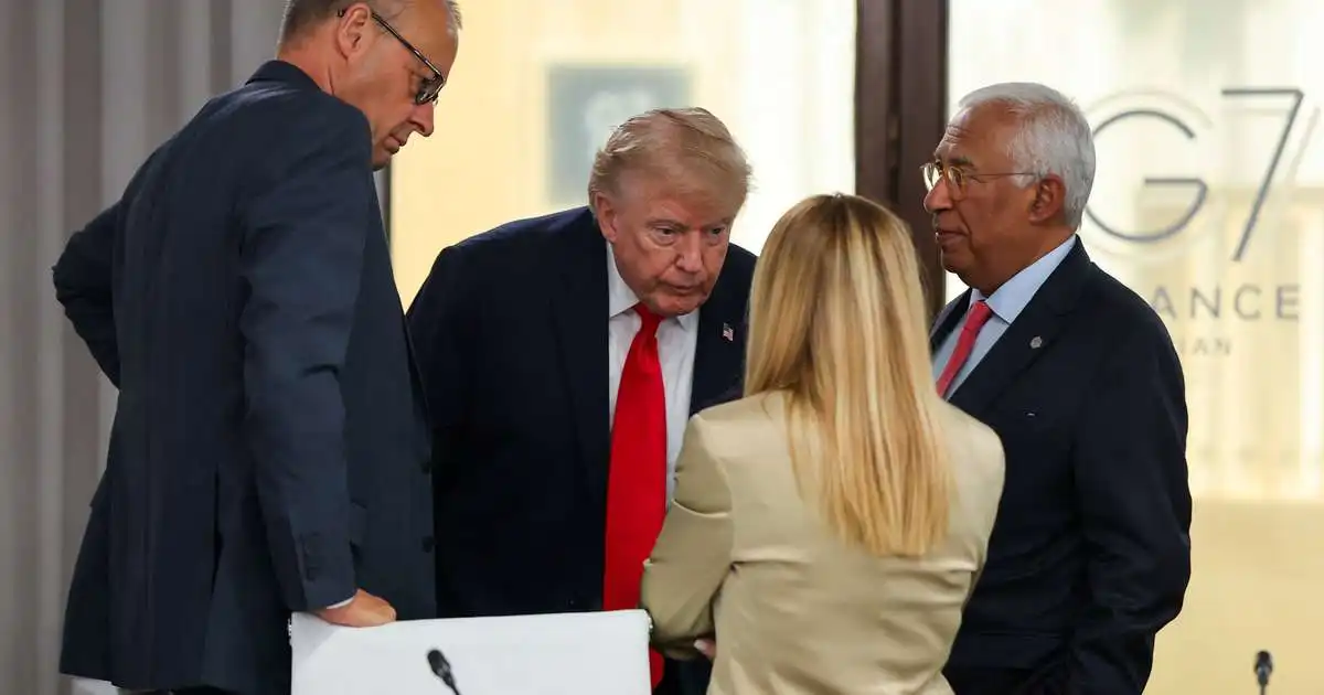 Meloni segir Trump hafa búið til sögu um sig