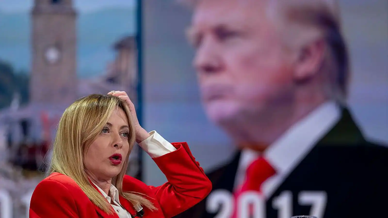 Meloni segir Trump skrökva upp á sig - Vísir