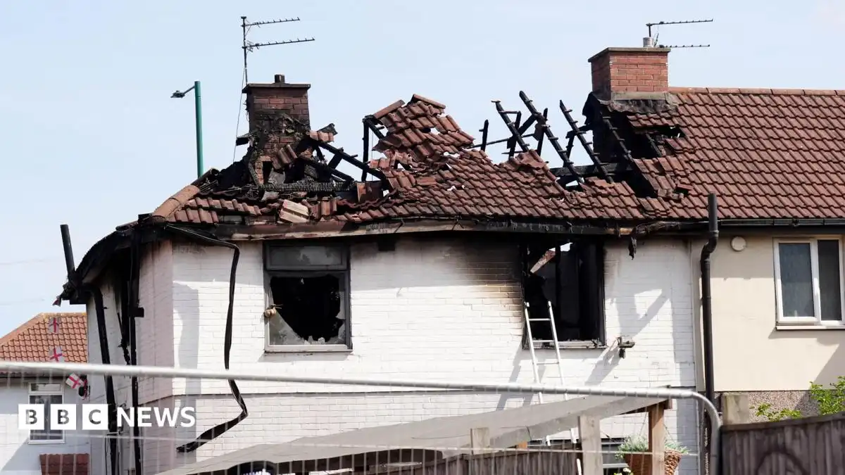 Middlesbrough murder investigation as two people die in house fire