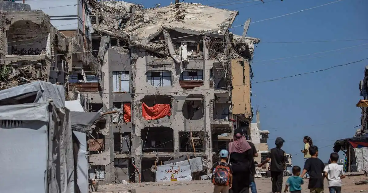 Mikið og vandasamt hreinsunarstarf fram undan á Gaza