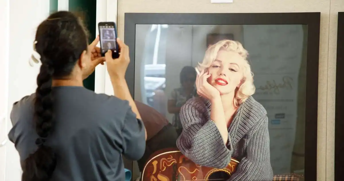 Mikið um dýrðir á 100 ára afmæli Monroe