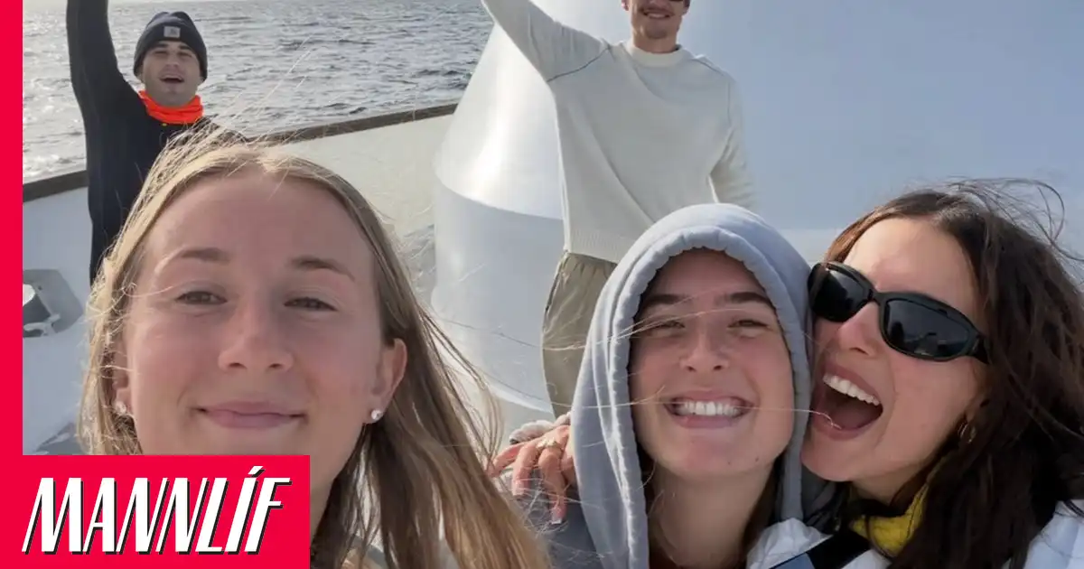 Millie Bobby Brown á Íslandi