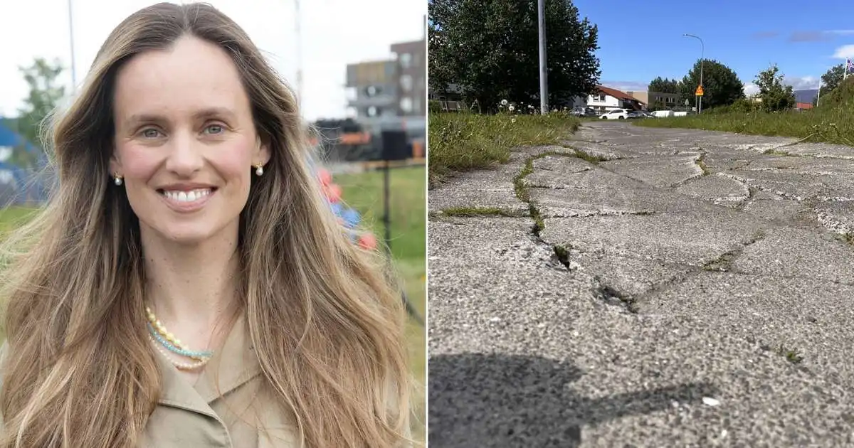Milljarðaframkvæmdir framundan við ónýtar gangstéttir