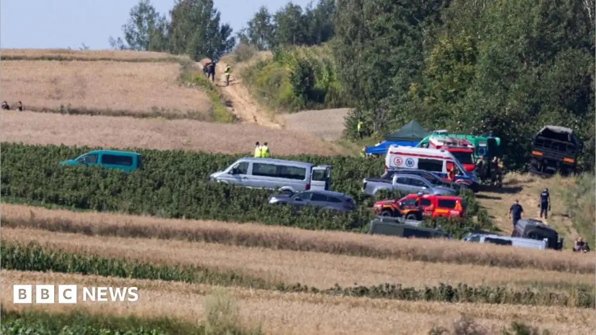 Missile that left crater deep inside Poland was probably Russian - Polish PM Tusk