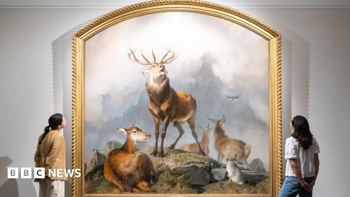 Monarch of the Glen sister painting sells for £5.9m at auction